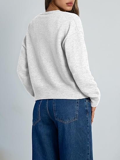 Trendy Queen Cropped Cardigan Sweaters for Women Lightweight Y2k Fall Outfits